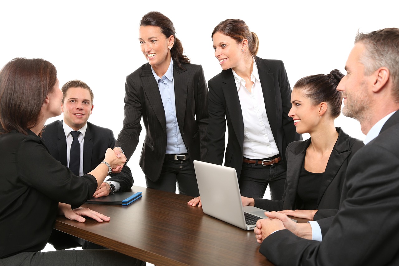 business meeting office