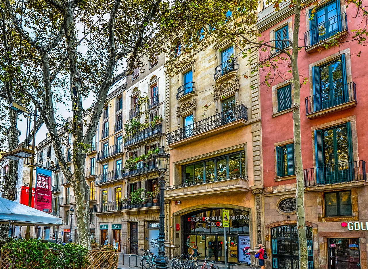 historic street Spain apartments