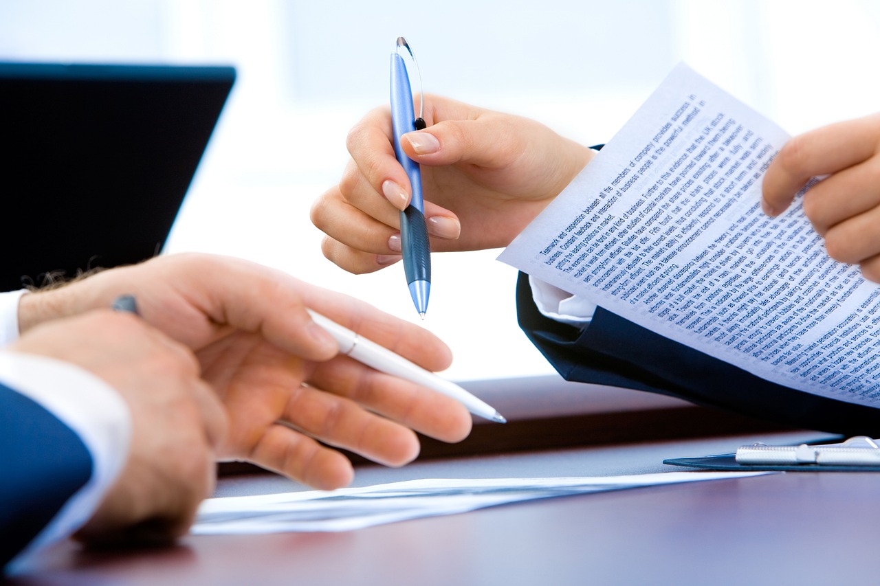 elderly hands documents